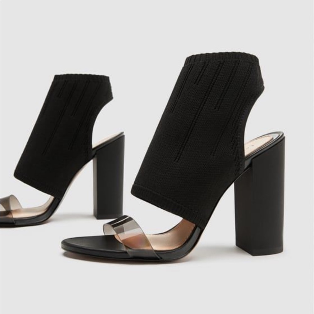 Zara Fabric High Heeled